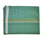 Pure Cotton Handloom Dhoti | Teal Colour