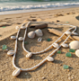 Cowrie Shell Beaded Layered Necklace