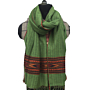 Kullu Stole | Woollen Stole | Green