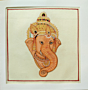 Ganpati water colour painting 