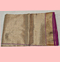 Handloom Kota Doria Saree with Gold Plated Jari