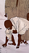 Mahatma Gandhi Salt Satyagrah Wall Hanging | Aari Embroidery | 38.2//37.5 CM