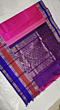 HANDLOOM KUPPADAM PINK COLOUR SAREE