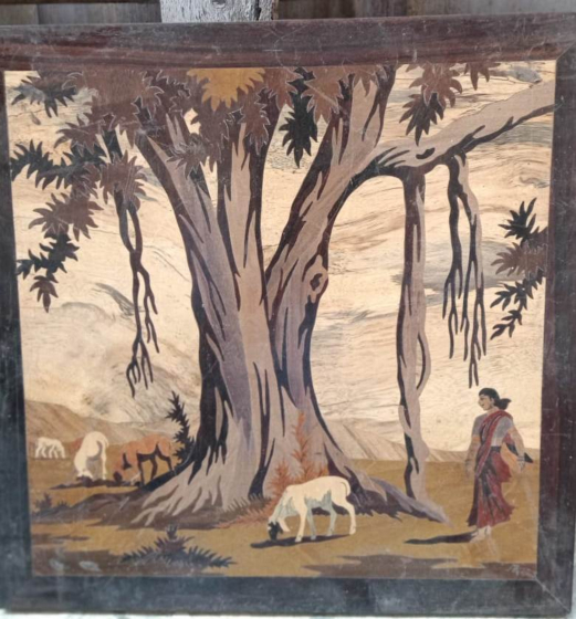 Women Grazing the Sheep's Painting