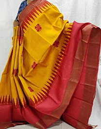 Handloom mulwarry silk saree