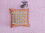 Embroidery and Mirror Work Cushion Cover - Single Piece