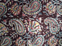 Kalamkari Hand Block Print Cotton Cambric Fabric Multicolor 1 Meter (KBPF29)