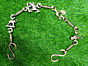 Brass Elephant, Peacock & Horse Design Zula Chain KBH08044
