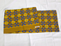 Cotton Bedsheet Single Bed (Yellow and Blue)