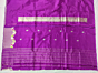 Banarasi Karwa Mini Buti Silk Saree- Purple-Onesize