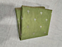 Chanderi Handloom Saree Pista green colour With  Zari border 6.25 mtrs Silk cotton