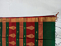 Dark Green Maheshwari Silk Saree with Golden Zari