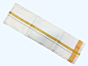 Cream Silk Dhothi with Golden Zari border 