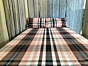Multicolour Pure Cotton Handmade Bedsheet
