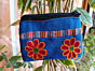 Handmade Pouch | Aari Embroidery | 5 x 3.5 Inches
