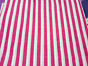 king size double bedsheet stripe pattern  with pillow cover