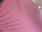 king size double bedsheet stripe pattern  with pillow cover