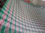 king size double bedsheet check  with cover