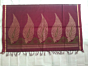 Maroon Handloom Cotton Saree