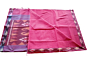 Ponnur Tie&Dye Cotton Sarees-Pink