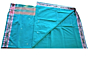 Ponnur Tie&Dye Cotton Sarees-Blue