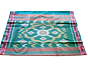 Ponnur Tie&Dye Cotton Sarees-Blue