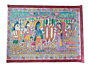 Ram sita Jaimala Madhubani Painting whiteout frame  