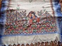 Handmade Khadi Cotton Mithila Painting Dupatta