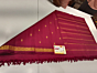 Handwoven Kanchipuram Silk Saree | Maroon