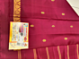 Handwoven Kanchipuram Silk Saree | Maroon