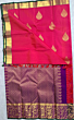 Pink Buta Handmade Silk Saree 05
