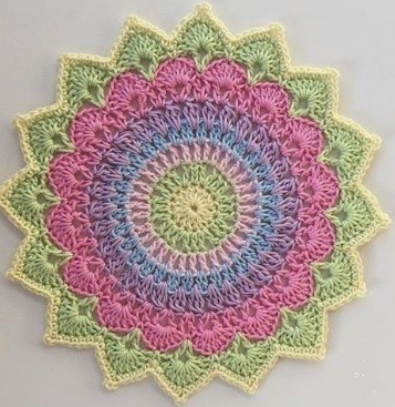 Handwoven Tea Table Coaster | Multicolour