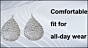 Handcrafted Spiral Brass Silver-Plated Earrings