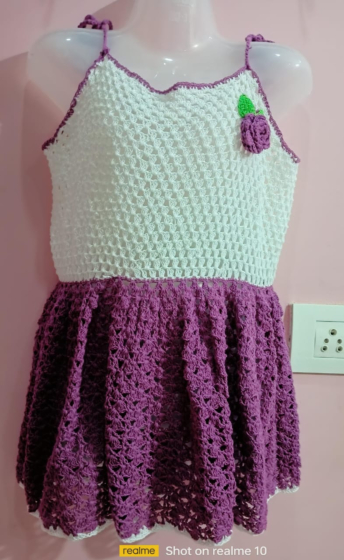 Crochet Baby Frock 