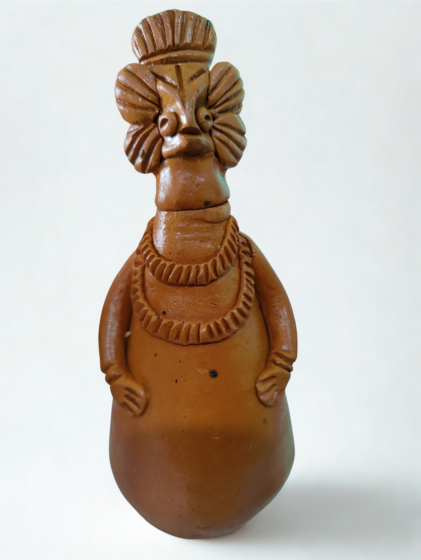 Terracotta hatima doll water bottle