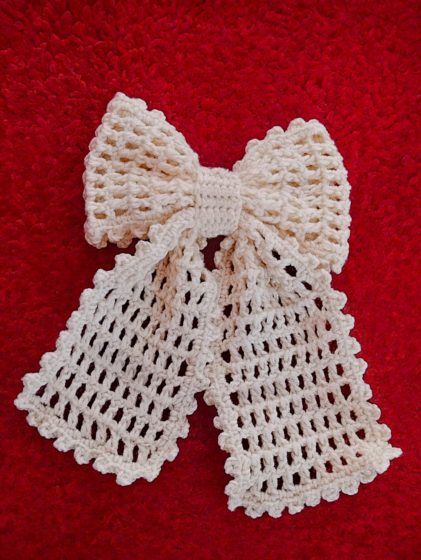 Classic Bow Cream Color