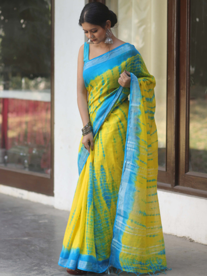 Cotton saree