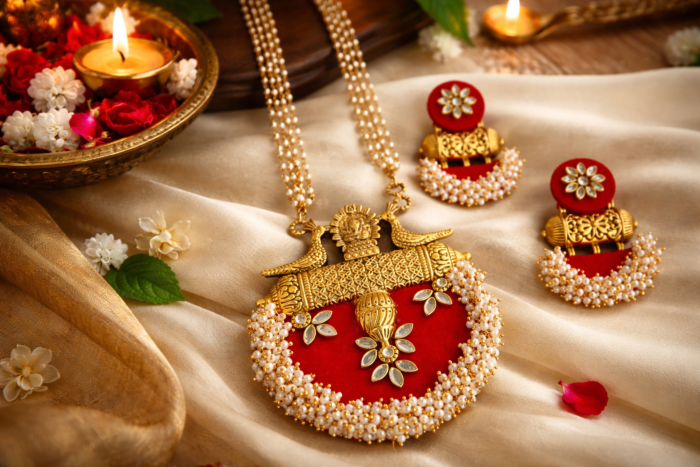 Handicrafts jewellery set