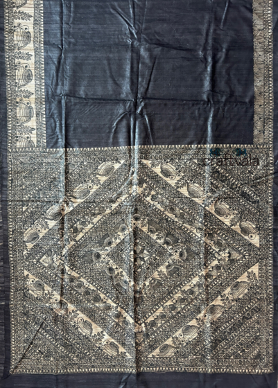 Craftvala Madhubani Painting Saree