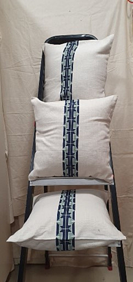 Block Print Cushion Covers | 16x16 Inches | Set of 2