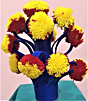 Handmade Woolen Flower Pot Multicolour