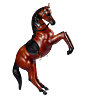 Leather Jumping Horse 