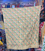 Cream colour 1 Pure chinon Chiffon base Hand Embroided Phulkari Dupatta