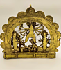 Handcrafted Dhokra Maa Durga Idol | GI Certified | 9 Inches