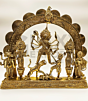 Handcrafted Dhokra Maa Durga Idol | GI Certified | 12 Inches