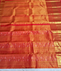 Orange Handmade Silk Saree 01