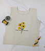Sunflower Embroidered Top