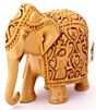 WOODEN ELEPHANT CARVE