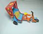 Wooden Rickshaw