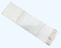 Cream color dhothi with light brown color zari border